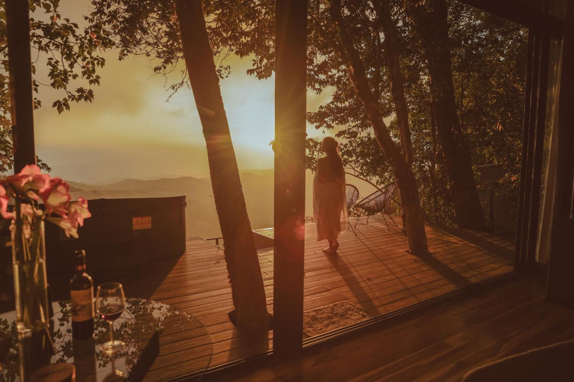 Amalu Luxury View Cabins Monteverde 外观 照片